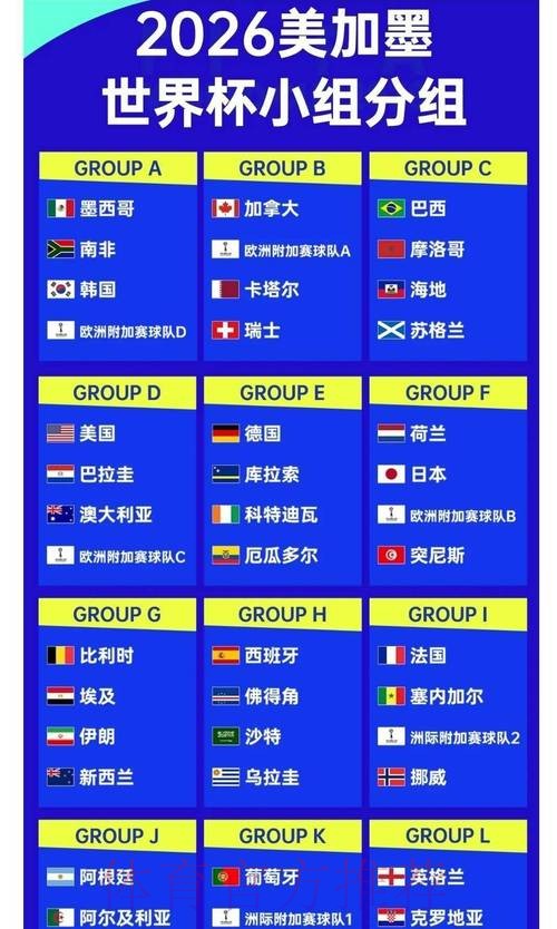 “2026世界杯赔率及预测分析，热门球队排名曝光”